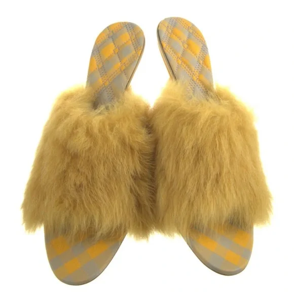 Burberry shearling mules - Picture 2 of 5